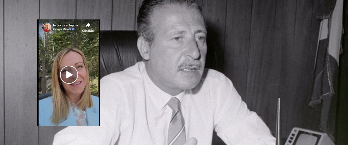 Maturità nel segno dei giovani “immaginati” da Paolo Borsellino. Il video della Meloni: “Forza ragazzi, siete il nostro orgoglio” Maturità nel segno dei giovani “immaginati” da Paolo Borsellino. Il video della Meloni: “Forza ragazzi, siete il nostro orgoglio”