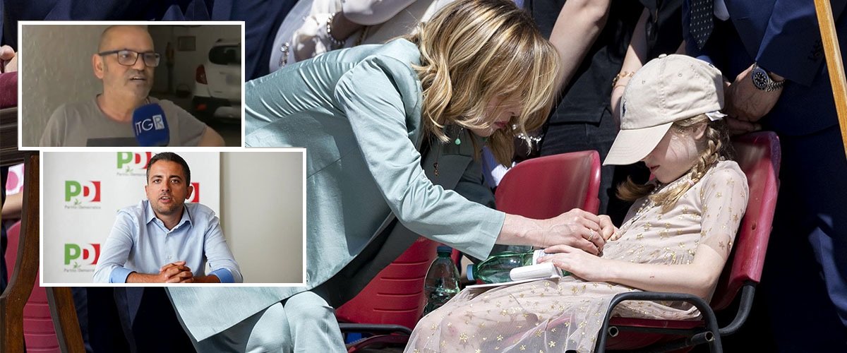 meloni perdona il prof che augur242 la morte alla figlia ma a sciacallare sulla bambina ora ci pensa il pd