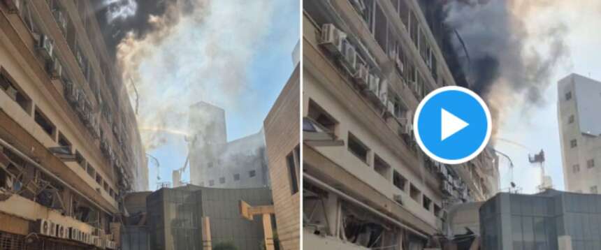 L’ospedale Soroka colpito da missili iraniani nel sud di Israele L’ospedale Soroka colpito da missili iraniani nel sud di Israele