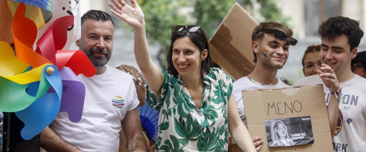 i gay ebrei cacciati dal pride ma schlein non dice una parola anzi repubblica non si sogna nemmeno di porgerle una domanda8230