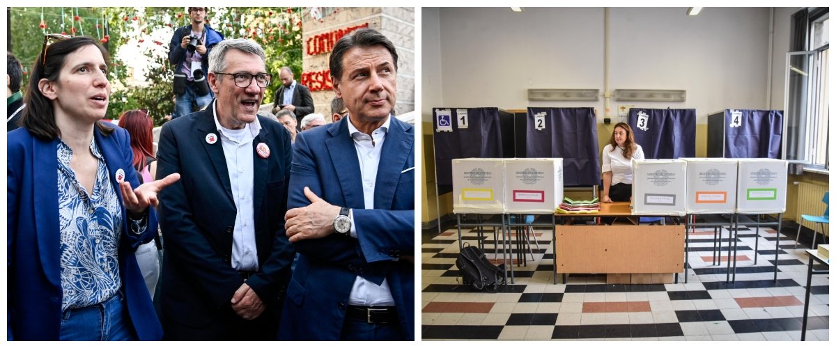 Affluenza flop ai referendum, i dati che gelano Landini e compagni: alle 12 ha votato solo il 7% degli elettori Affluenza flop ai referendum, i dati che gelano Landini e compagni: alle 12 ha votato solo il 7% degli elettori
