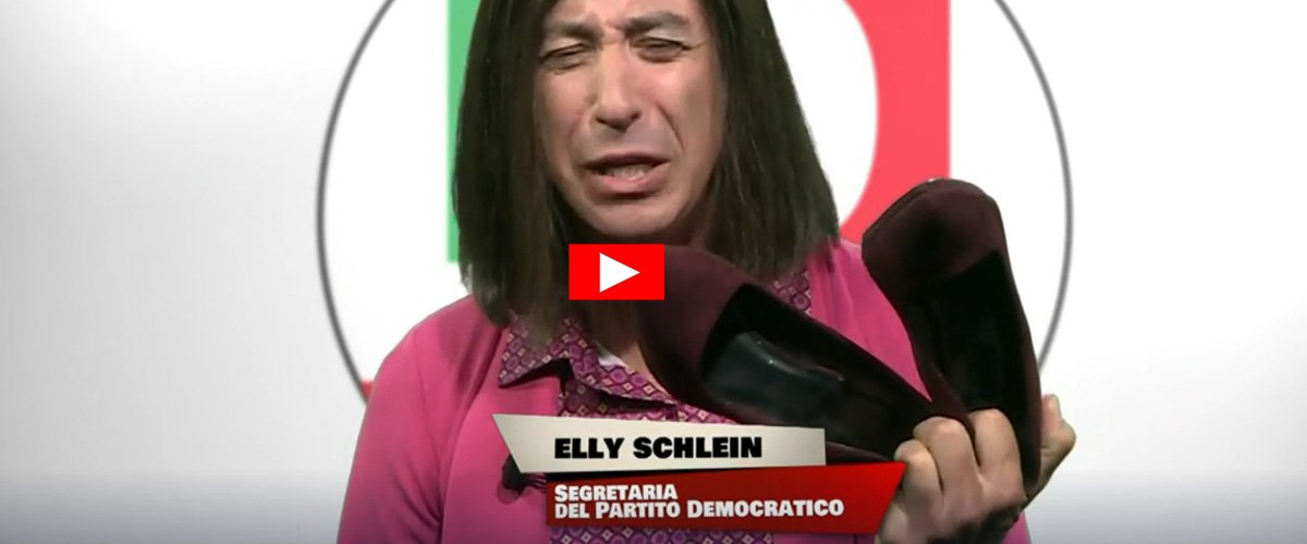 schlein parodia da ridere posso sovrastare la meloni con i tacchi… referendum votate per abrogare il lavoro
