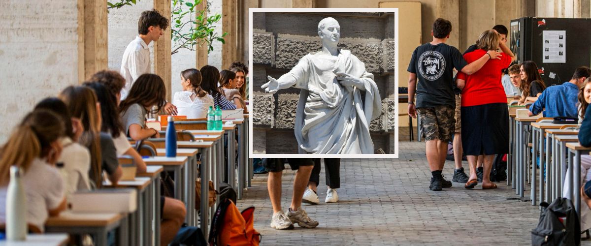 maturit224 2025 cicerone pigliatutto alla seconda prova versione al classico e citazione allo scientifico