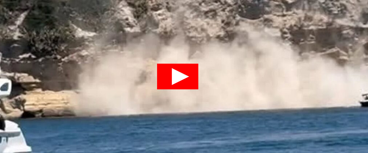 Napoli, il terremoto fa crollare un costone a Punta Pennata: nessun ferito, ma se fosse capitato nel we poteva essere una strage Napoli, il terremoto fa crollare un costone a Punta Pennata: nessun ferito, ma se fosse capitato nel we poteva essere una strage
