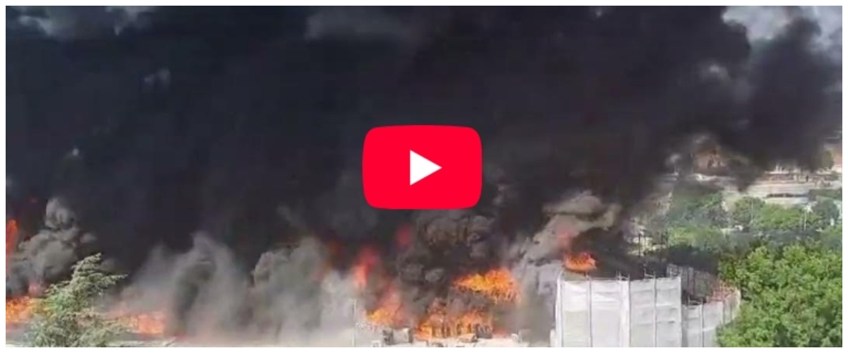 Incendio devasta l’università della Tuscia: studenti in fuga, c’è un disperso. Nube tossica su Viterbo (video)