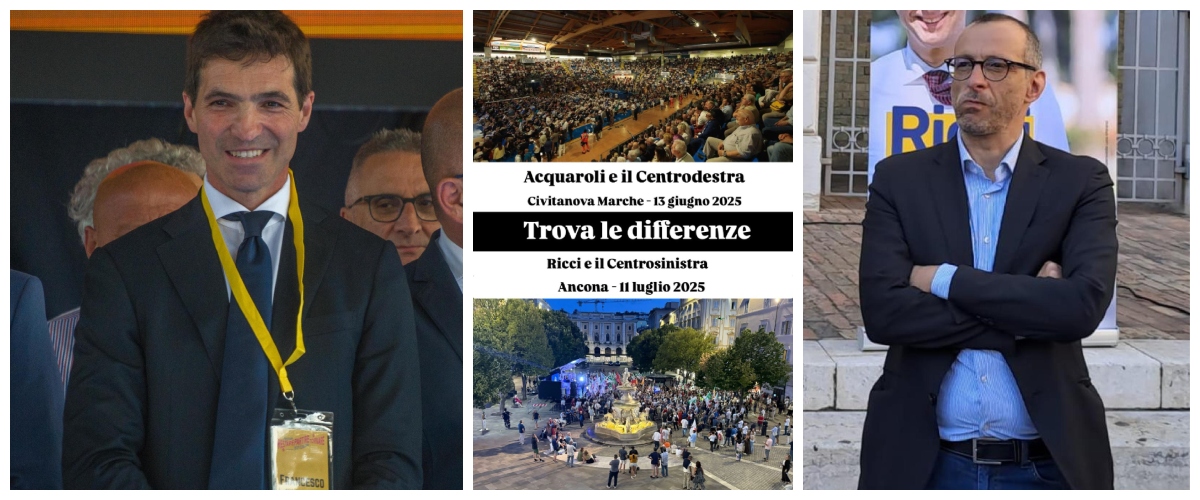 L’insipienza di Ricci sfida l’autorevolezza di Acquaroli: dietro il candidato Pd un’armata Brancaleone L’insipienza di Ricci sfida l’autorevolezza di Acquaroli: dietro il candidato Pd un’armata Brancaleone