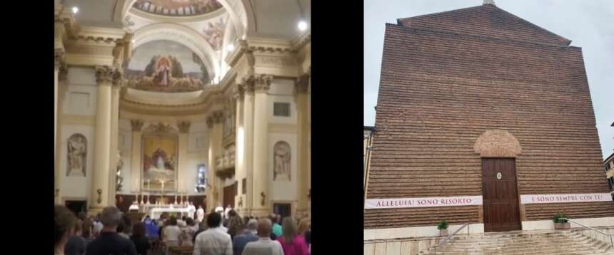 L’oltraggio dei ragazzini magrebini a Legnago: bestemmiano ad alta voce mentre il prete dice messa (video) L’oltraggio dei ragazzini magrebini a Legnago: bestemmiano ad alta voce mentre il prete dice messa (video)