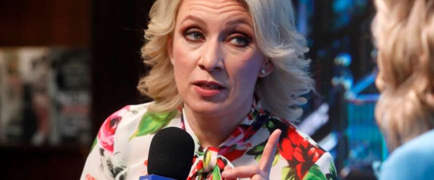 La portavoce del ministero degli Esteri russo, Maria Zakharova La portavoce del ministero degli Esteri russo, Maria Zakharova