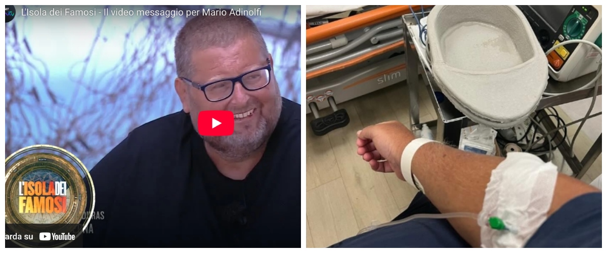 Mario Adinolfi ricoverato d’urgenza nella notte al ritorno dall’Isola dei famosi: ha perso troppo peso (video) Mario Adinolfi ricoverato d’urgenza nella notte al ritorno dall’Isola dei famosi: ha perso troppo peso (video)