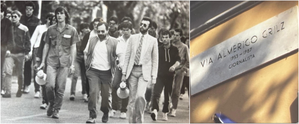 Così Almerigo Grilz, il nostro maestro, ci insegnò a difendere il Tricolore e la libertà Così Almerigo Grilz, il nostro maestro, ci insegnò a difendere il Tricolore e la libertà