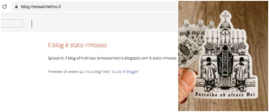 Sfrattato dal web “Messainlatino”. Il portale (scomodo) dei tradizionalisti cattolici Sfrattato dal web “Messainlatino”. Il portale (scomodo) dei tradizionalisti cattolici