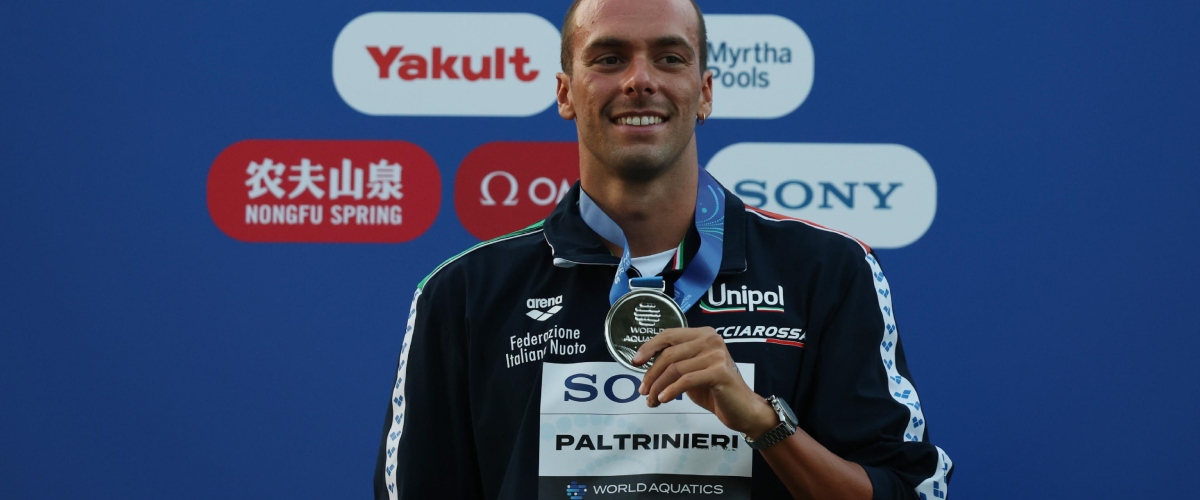 Altro che mai una gioia, dopo Sinner nel tennis, doppietta di Paltrinieri e Taddeucci argento ai Mondiali di nuoto (in condizioni estreme) Altro che mai una gioia, dopo Sinner nel tennis, doppietta di Paltrinieri e Taddeucci argento ai Mondiali di nuoto (in condizioni estreme)