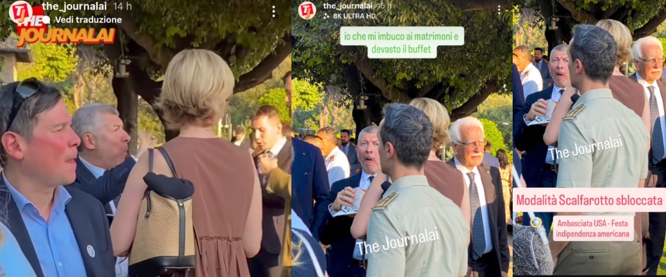 Anche Scalfarotto gradisce il buffet dell’ambasciata Usa: immortalato sui social mentre divora un hamburger