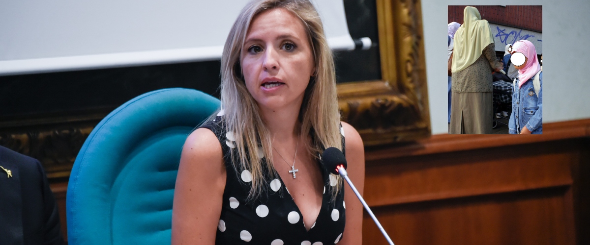 Sardone alza “il velo” sui diktat islamici e non le manda a dire: “Vietarlo a scuola almeno per le bambine, è un sacco della spazzatura” Sardone alza “il velo” sui diktat islamici e non le manda a dire: “Vietarlo a scuola almeno per le bambine, è un sacco della spazzatura”