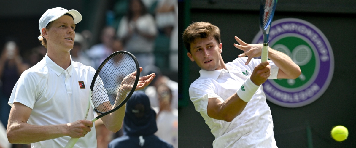 Sinner a Wimbledon, buona la prima, sull’erba va come sul velluto contro Nardi che ringrazia: un ricordo per sempre