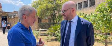 L’incontro tra Alemanno e Fontana a Rebibbia