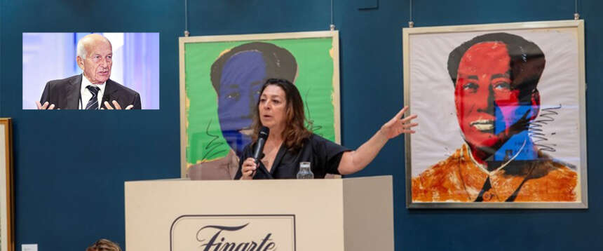 Asta rossa trionferà: Bertinotti incassa 300mila euro dai quadri del “suo” amato Mao Tse Tung. “Mi servivano soldi…” Asta rossa trionferà: Bertinotti incassa 300mila euro dai quadri del “suo” amato Mao Tse Tung. “Mi servivano soldi…”