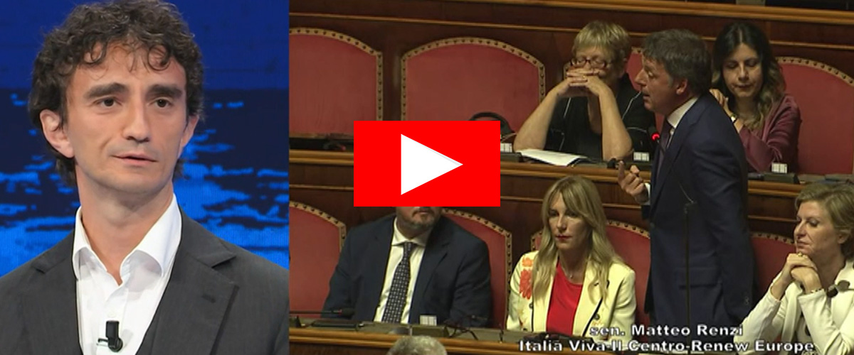 Il discorso di Renzi non parte, Bignami (FdI) lo fulmina con una battuta: “Finora mi ha convinto…”. Il discorso di Renzi non parte, Bignami (FdI) lo fulmina con una battuta: “Finora mi ha convinto…”.