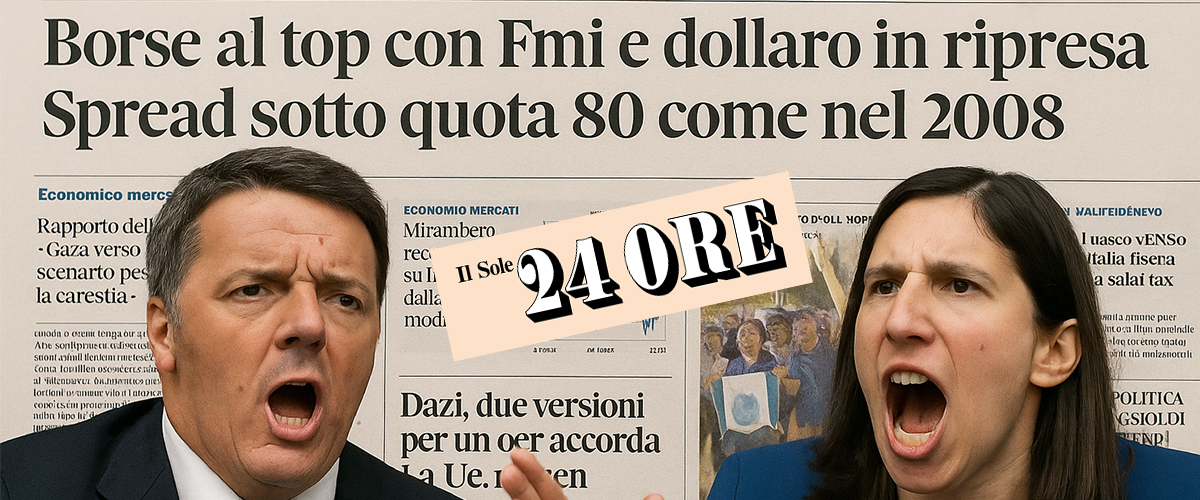 apocalypse dazi la sinistra urla ma intanto la borsa vola e l8217italia fa record su spread e investimenti