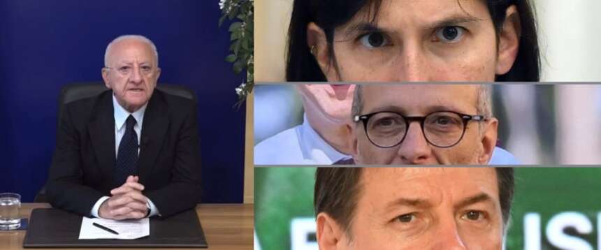 De Luca all’attacco di Schlein e Conte sulla candidatura di Matteo Ricci