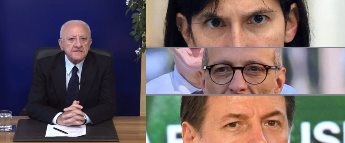 De Luca all’attacco di Schlein e Conte sulla candidatura di Matteo Ricci