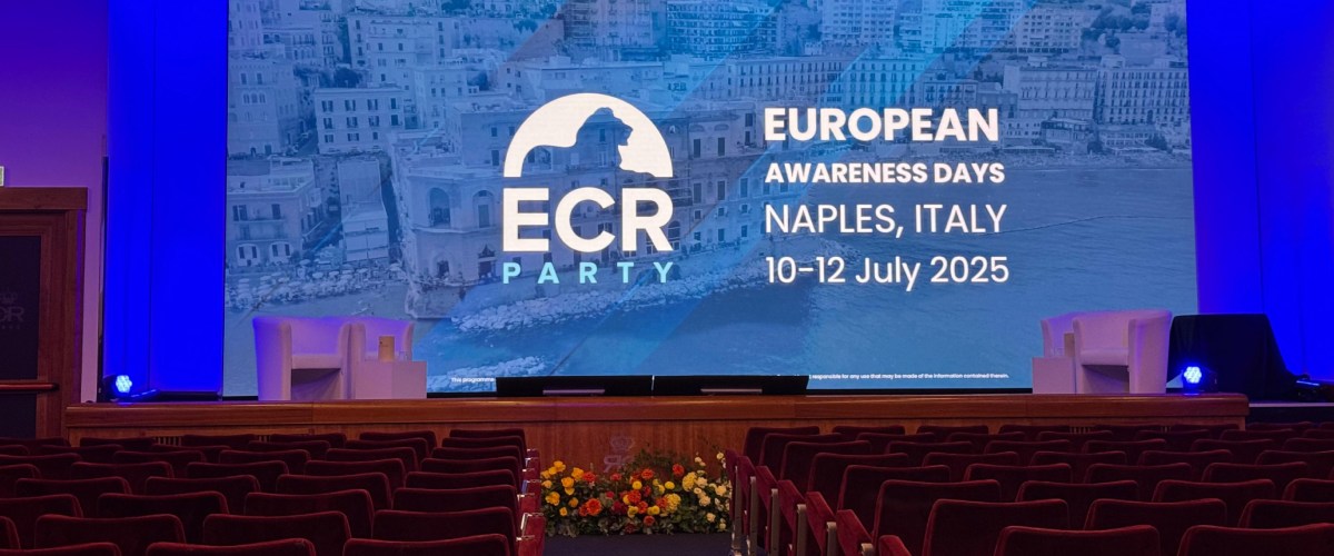 Non da Bruxelles, ma da Napoli: l’Europa dei Conservatori riparte dal Mediterraneo. Al via l’evento di Ecr Party Non da Bruxelles, ma da Napoli: l’Europa dei Conservatori riparte dal Mediterraneo. Al via l’evento di Ecr Party