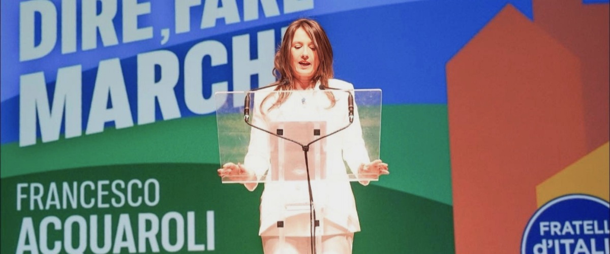Elena Leonardi (FdI): “Il Made in Italy è il settore trainante delle Marche. Ricci? Noi pensiamo al nostro programma” Elena Leonardi (FdI): “Il Made in Italy è il settore trainante delle Marche. Ricci? Noi pensiamo al nostro programma”