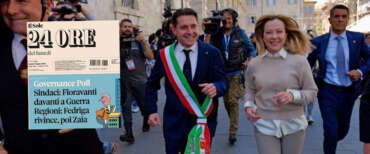 Stravince la destra che governa città e regioni: Fioravanti (FdI) il sindaco più amato, Fedriga, Zaia e Cirio governatori top