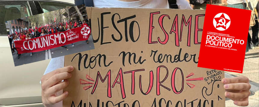 Maturità, spunta il furbetto comunista che fa scena muta “per protesta contro il governo di destra” Maturità, spunta il furbetto comunista che fa scena muta “per protesta contro il governo di destra”