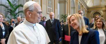 Prima udienza di Giorgia Meloni da Papa Leone