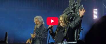 Ozzy al concerto di addio dei Black Sabbath