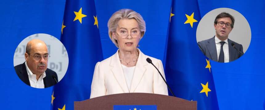 Zingaretti e Nardella svelano cosa c’è dietro gli attacchi del Pd a Ursula von der Leyen Zingaretti e Nardella svelano cosa c’è dietro gli attacchi del Pd a Ursula von der Leyen