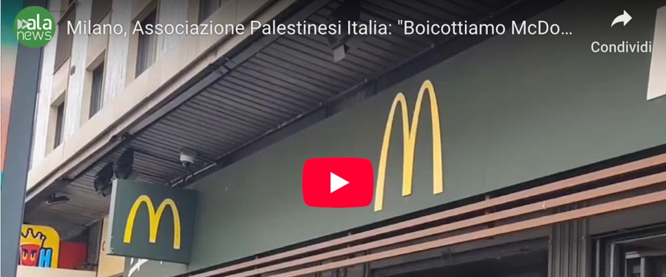 Milano, ennesima sceneggiata pro Pal: “Boicotta McDonald’s”, ma la gente entra lo stesso (video) Milano, ennesima sceneggiata pro Pal: “Boicotta McDonald’s”, ma la gente entra lo stesso (video)