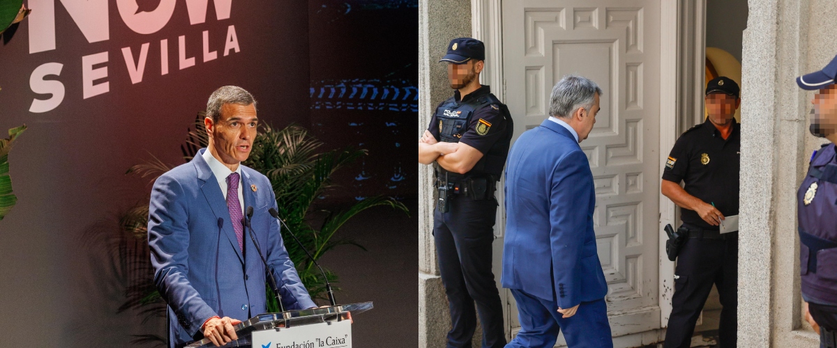 Tangentopoli spagnola: in manette Cerdàn, ex braccio destro di Sanchez. Ora il premier rischia grosso Tangentopoli spagnola: in manette Cerdàn, ex braccio destro di Sanchez. Ora il premier rischia grosso
