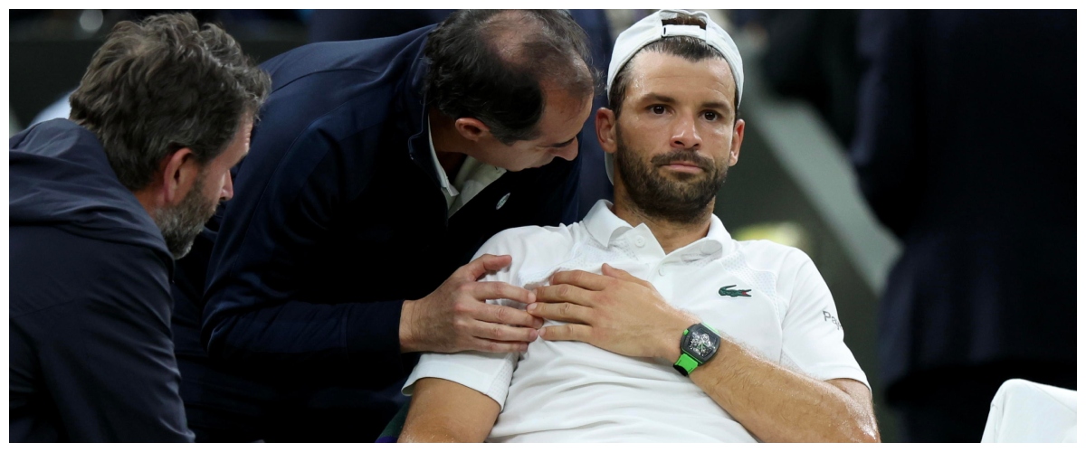 Sinner e Cobolli ai quarti di Wimbledon. Il numero uno approfitta del ritiro di Dimitrov ma è in dubbio per domani Sinner e Cobolli ai quarti di Wimbledon. Il numero uno approfitta del ritiro di Dimitrov ma è in dubbio per domani