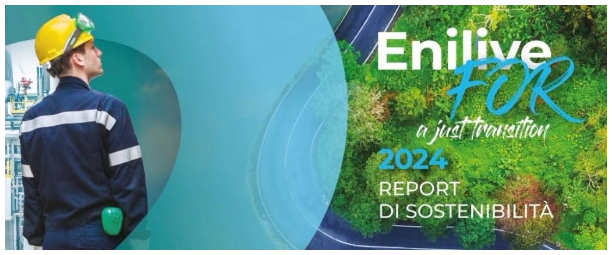 Online Enilive For 2024: il primo Report di sostenibilità. Focus su decarbonizzazione e transizione energetica Online Enilive For 2024: il primo Report di sostenibilità. Focus su decarbonizzazione e transizione energetica