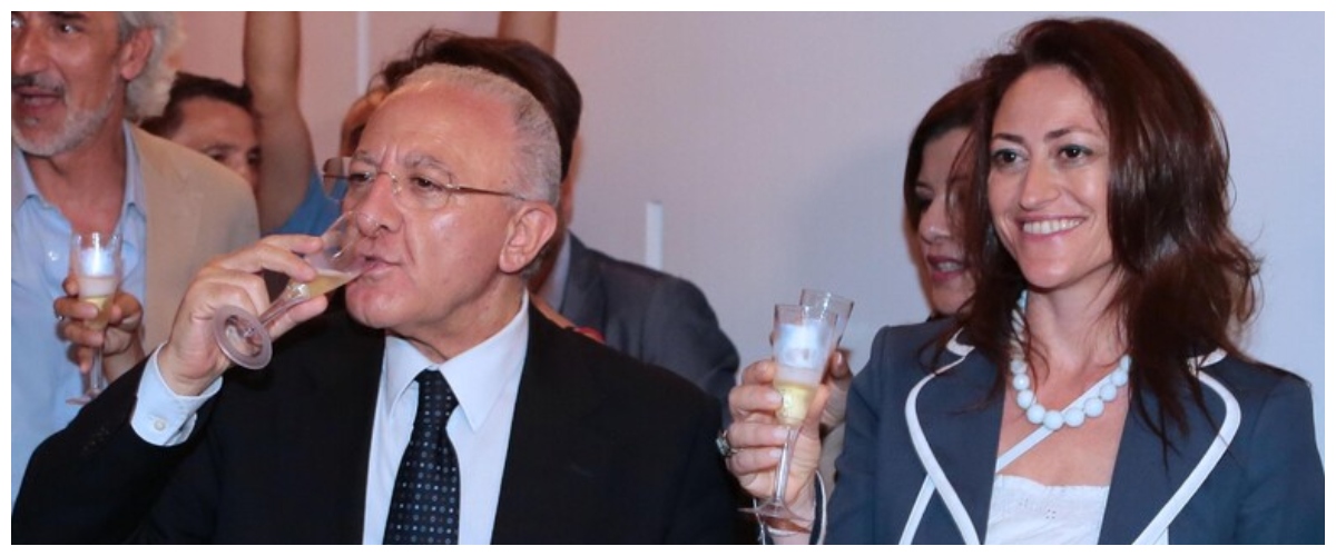 campania la compagna di vincenzo de luca si autonomina commissaria nella gara finanziata dalla regione