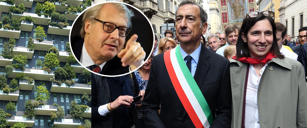 Il ritorno di Sgarbi: “L’inchiesta di Milano? Non mi sorprende. Si tagliano alberi per fare boschi in cemento…” Il ritorno di Sgarbi: “L’inchiesta di Milano? Non mi sorprende. Si tagliano alberi per fare boschi in cemento…”