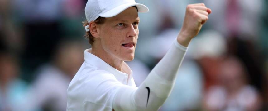 Sinner batte Shelton e vola in semifinale a Wimbledon Sinner batte Shelton e vola in semifinale a Wimbledon
