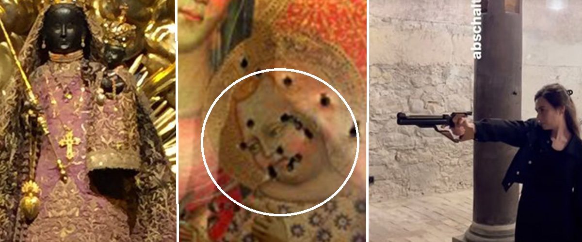 Consigliera musulmana e di sinistra sparò all’immagine della Madonna: rischia una multa di 13mila euro Consigliera musulmana e di sinistra sparò all’immagine della Madonna: rischia una multa di 13mila euro