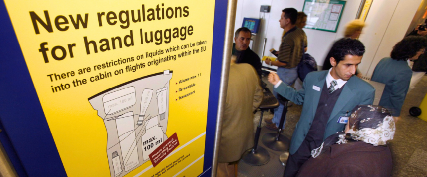 stop limite liquidi nei bagagli a mano aeroporti italiani stop limite liquidi nei bagagli a mano aeroporti italiani