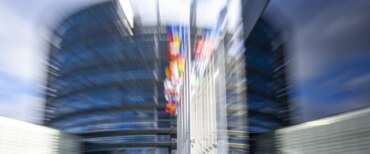 Un’immagine della sede del Parlamento europeo a Strasburgo