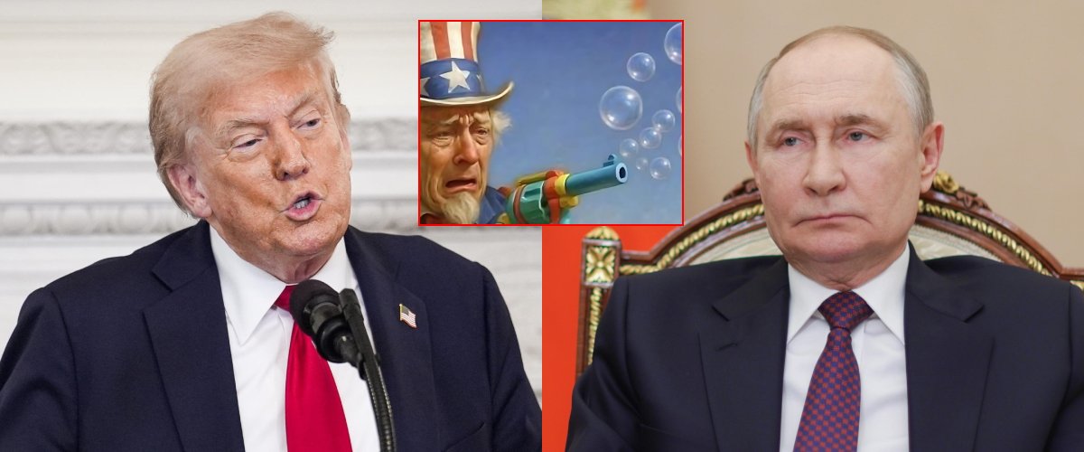 La stampa russa ironizza su Trump: zio Sam spara bolle di sapone. Il Ft: «Ha incoraggiato Zelensky a colpire Mosca e San Pietroburgo» La stampa russa ironizza su Trump: zio Sam spara bolle di sapone. Il Ft: «Ha incoraggiato Zelensky a colpire Mosca e San Pietroburgo»