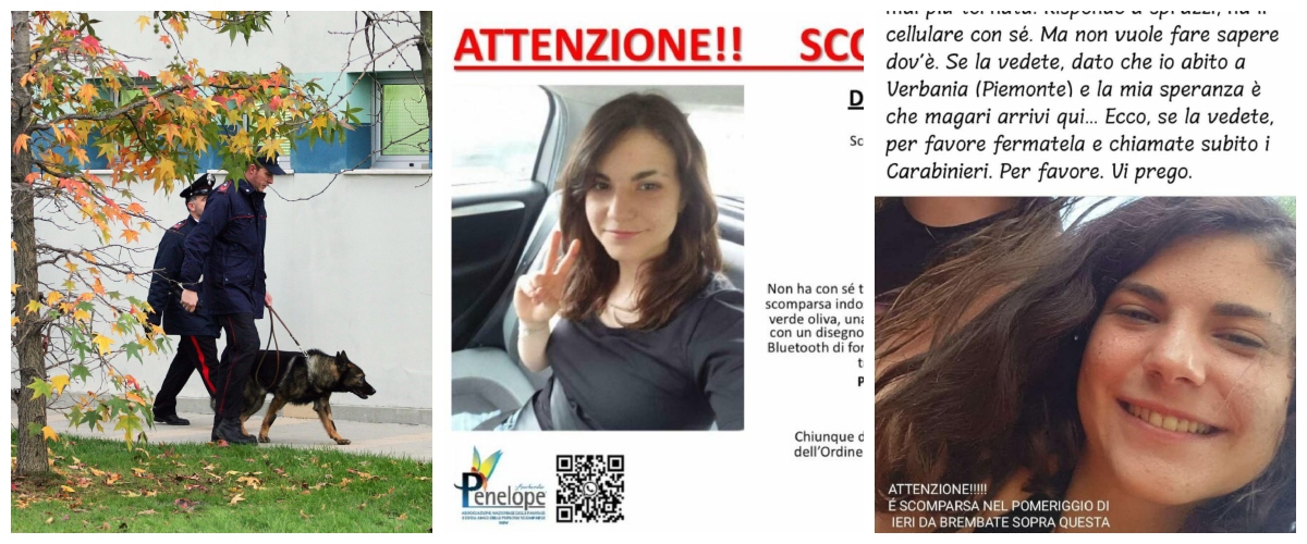 alessia daminelli svanita nel nulla dove spar236 yara gambirasio settimo giorno di ricerche della 15enne di brembate
