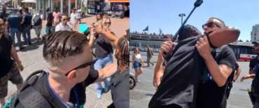 Cicalone aggredito alla stazione di Napoli per la seconda volta: “Ci sono saltati addosso in 30” (video)