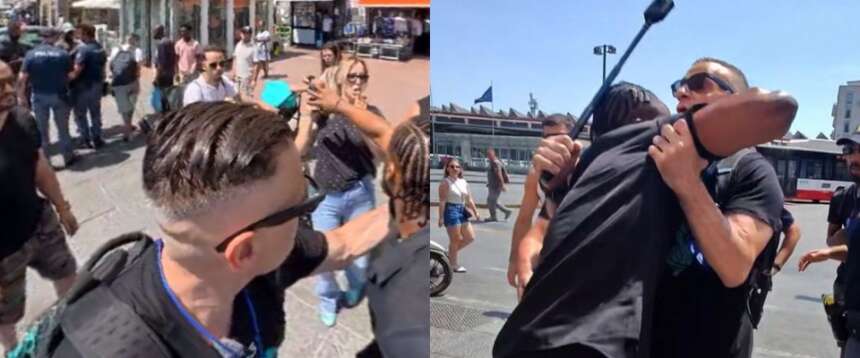 Cicalone aggredito alla stazione di Napoli per la seconda volta: “Ci sono saltati addosso in 30” (video)