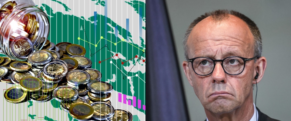 in germania continua la recessione calano le esportazioni mentre i lavoratori tremano per gli impieghi e le pensioni
