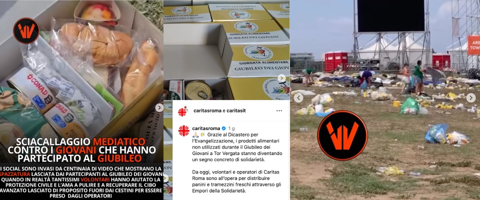 giubileo dei giovani nessuno spreco di cibo i ragazzi hanno aiutato a pulire e a raccogliere i generi alimentari video