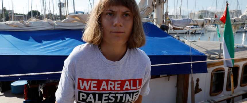 Greta Thunberg in missione per Gaza Greta Thunberg in missione per Gaza