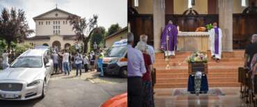 In centinaia ai funerali di Cecilia De Astis